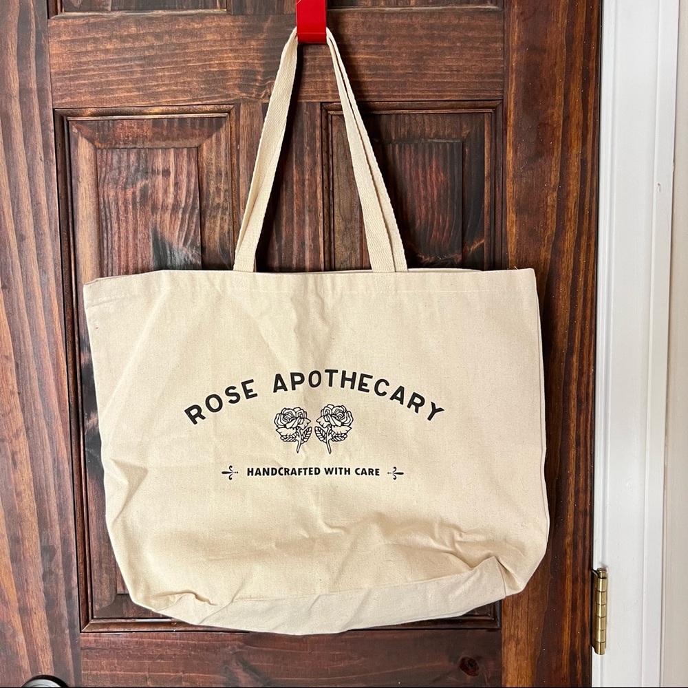 Never been used Rose Apothecary canvas tote